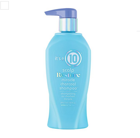 It's a 10 Scalp Restore Miracle Charcoal Shampoo