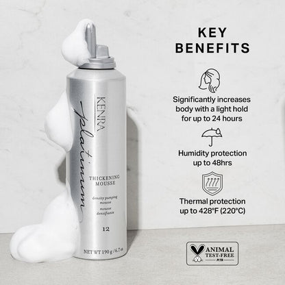 Kenra Platinum Hair Thickening Volume Mousse