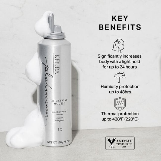 Kenra Platinum Hair Thickening Volume Mousse