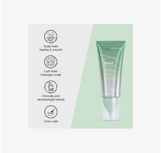 Joico Scalp Vitality Exfoliating Foaming Scrub