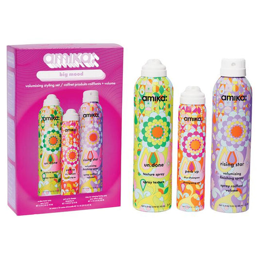 Amika Big Mood Volume Styling Gift Set 