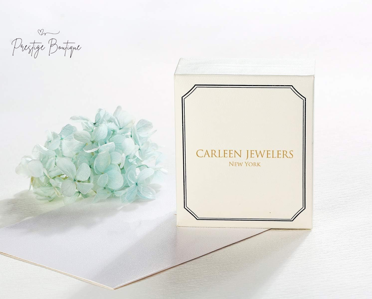 Carleen Cross Necklace for Women Yellow Gold Plated Sterling Silver Cubic Zirconia CZ Simulated Diamond Cross Crucifix Pendant Necklace Jewelry Easter Gift for Women, 18" Silver Chain Nice Gifts Jewelry Box