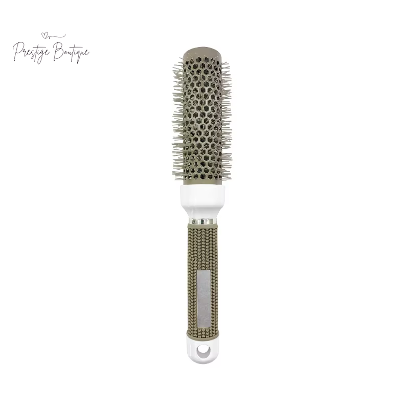 Hair Styling Hair Brush Nylon Comb Thermal Aluminum Tube round Barrel Hair Comb Professional Salon Hair Brush Hair Rollers Tools
