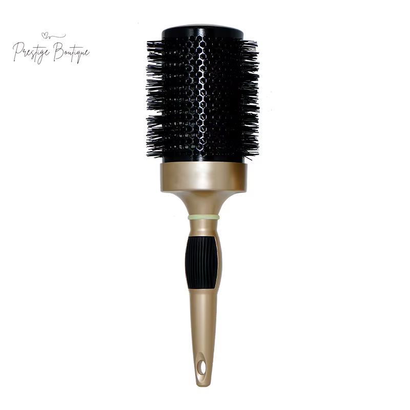 Hair Styling Hair Brush Nylon Comb Thermal Aluminum Tube round Barrel Hair Comb Professional Salon Hair Brush Hair Rollers Tools