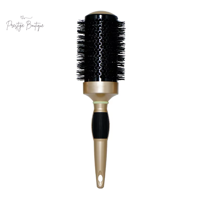 Hair Styling Hair Brush Nylon Comb Thermal Aluminum Tube round Barrel Hair Comb Professional Salon Hair Brush Hair Rollers Tools