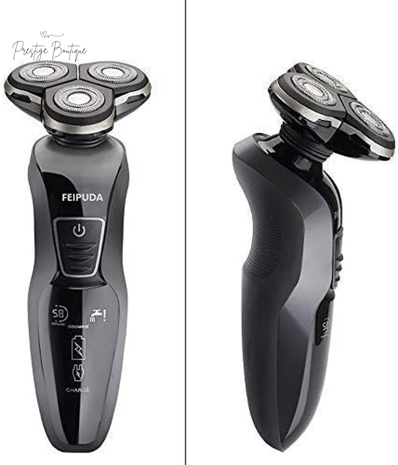 Electric Razor for Men Shavers Waterproof Cordless Razors Electric for Men with Nose Trimmer Sideburns Trimmer FEIPUDA