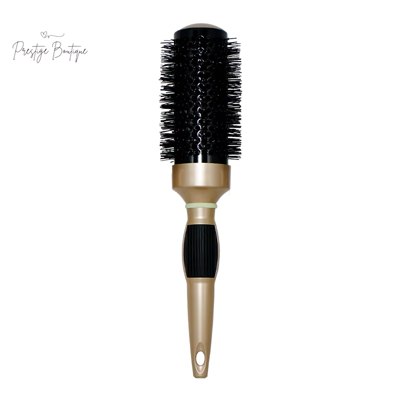 Hair Styling Hair Brush Nylon Comb Thermal Aluminum Tube round Barrel Hair Comb Professional Salon Hair Brush Hair Rollers Tools