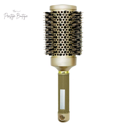 Hair Styling Hair Brush Nylon Comb Thermal Aluminum Tube round Barrel Hair Comb Professional Salon Hair Brush Hair Rollers Tools